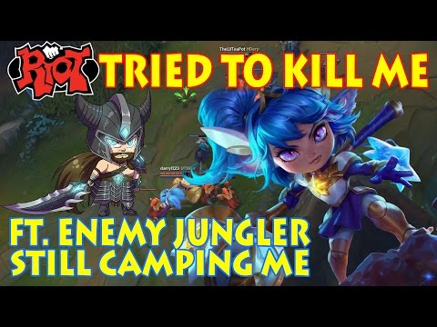 TRYNDAMERE VS POPPY TOP: DIAMOND RANKED SOLOQ - STILL GETTING CAMPED BUT ITS OKAY [Patch 7.8]