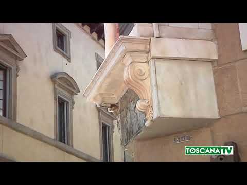 2018-06-23 PRATO - SCALA  TABERNACOLO E CROLLA . DENUNCIATO STUDENTE