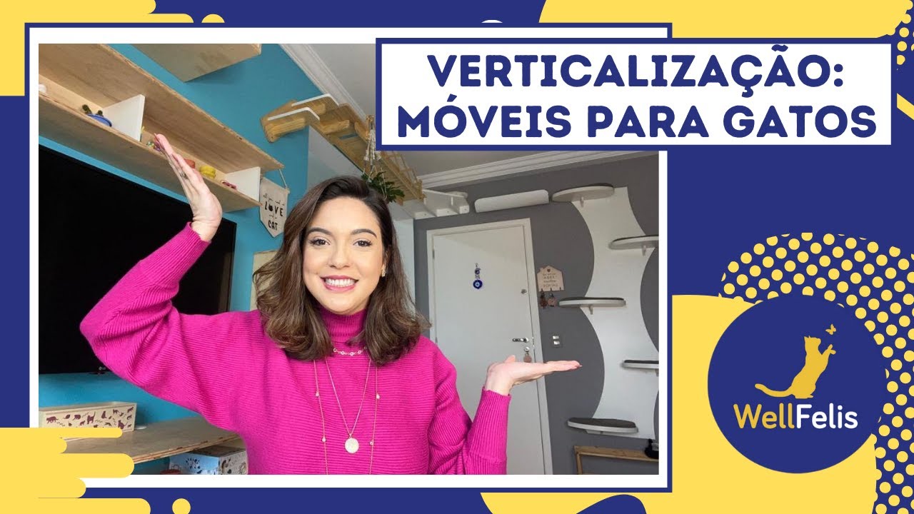 Verticalização: Móveis para gatos