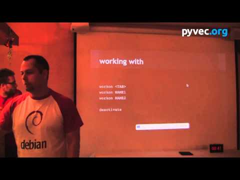 Pražské PyVo #34: virtualenvwrapper - Jiří Bartoň