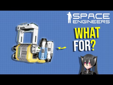 AI Made This Ship Support Craft More Useful, Space Engineers Automatons