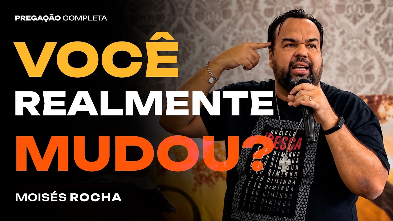 Os EFEITOS do Batismo no Espírito Santo na sua vida. | Moisés Rocha - Pregação completa.