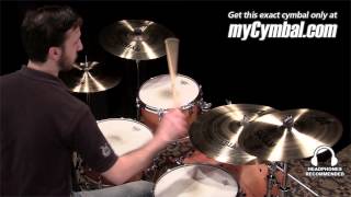 Video thumbnail for Sabian 16" AA El Sabor Crash Cymbal (21660-1022013I) by Memphis Drum Shop