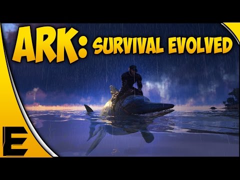 ARK Survival Evolved Gameplay & Guide ➤ How To Tame The ICHTHYOSAURUS - PLESIOSAURUS Riding