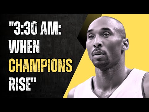 Kobe Bryant's Morning Routine That Will Transform Your Day