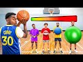 1v1 Basketball But The Balls Get Increasingly BIGGER
