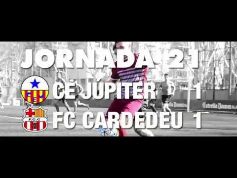 CE Júpiter - FC Cardedeu Temporada 2017/18