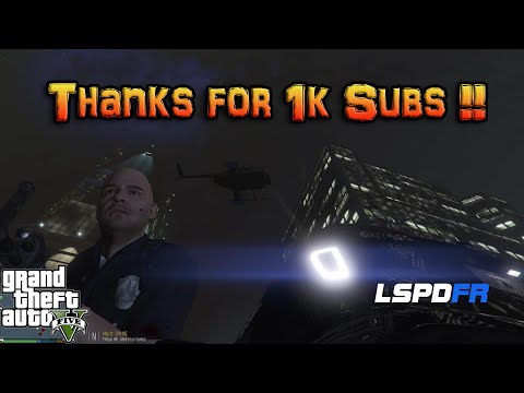 GTA 5 LSPDFR - 1k Sub Special - Crazy Callout!!