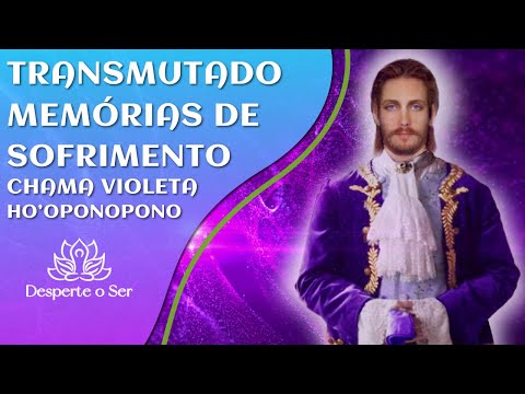 💜 Transmutação Profunda com a Chama Violeta e Ho'oponopono | Reprogramação Mental para Dormir 🕊️