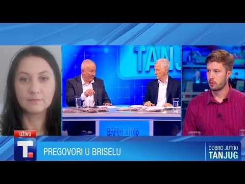Analiza štampe 19.08.22. Zorica Vorgučić i Stefan Surlić - Briselski sporazum • DOBRO JUTRO TANJUG