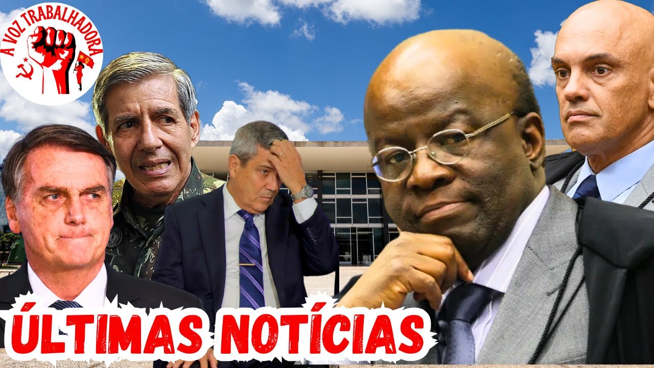 JOAQUIM BARBOSA SE MANIFESTA SOBRE PROCESSO DE BOLSONARO E GOLPISTAS