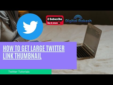 How to get large Twitter link thumbnail