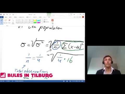 How to calculate the Standard Deviation