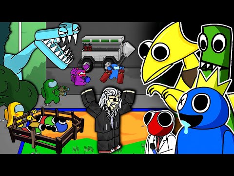 AMONG US vs. RAINBOW FRIENDS - Chapter 2 | Toonz Animation