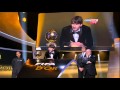 Messi wins the FIFA BALLON D'OR 2010