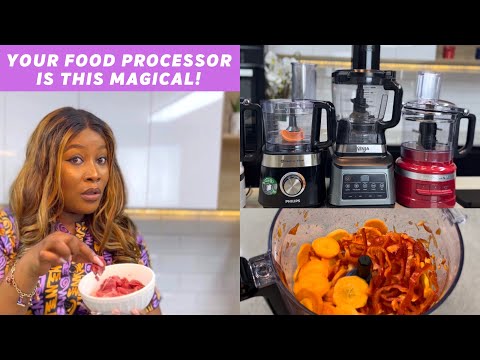SEE EVERYTHING YOU CAN DO WITH YOUR FOOD PROCESSOR! | YOUR FOOD PROCESSOR IS THIS MAGICAL!