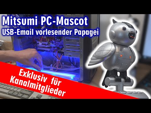 Mitsumi PC-Mascot ๐ฆ Email vorlesender Papagei in Windows 10 am AMD Sempron 3100+