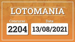 Capa de LOTOMANIA 2204