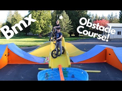 Bmx Obstacle Course!!