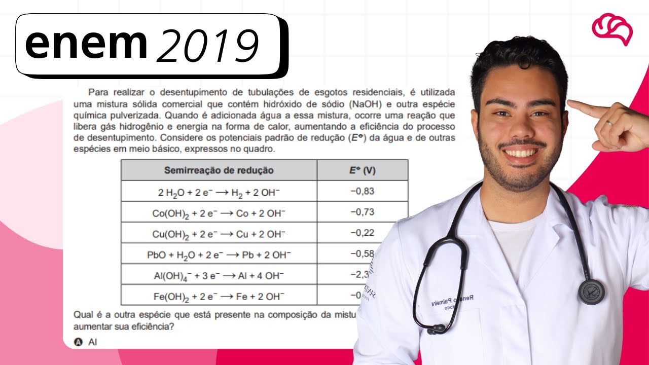 Resolução em Vídeo — Questão 91 ENEM 2019