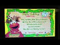 Sesame Street Elmo S World Happy Holidays 2002 DVD Menu Walkthrough