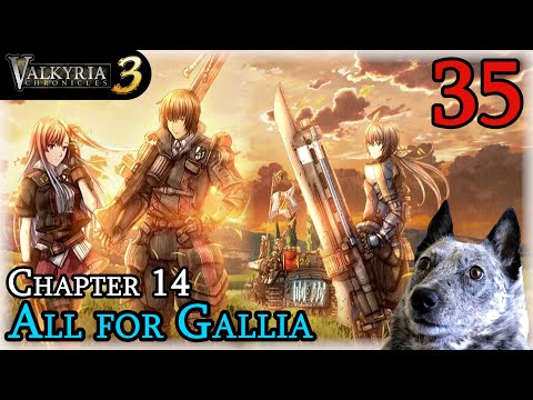 Covertly Supporting the Military! Valkyria Chronicles 3 Lets Play (Part 35)