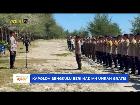 KAPOLDA BENGKULU BERI UMROH GRATIS KEPADA 2 BHABINKAMTIBMAS MELALUI PROGRAM "SEDEKAH SRIDURI"