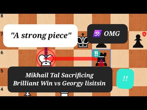 Mikhail Tal’s Brilliant Sicilian Attack vs Georgy Lisitsin (1956 Classic!)
