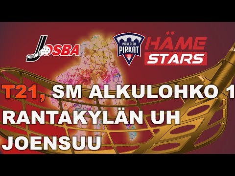 T21, SM-sarja, Alkulohko 1. Josba - Pirkat/Häme Stars. Rantakylän uh, Joensuu 10.10.2021