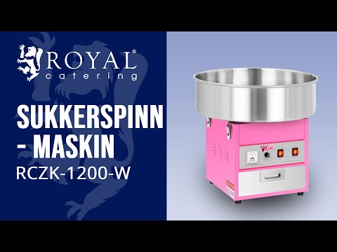 video - Sukkerspinnmaskin - 52 cm