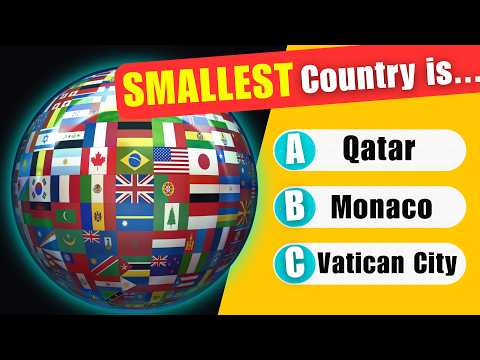 Can You Answer These 50 GEOGRAPHY🌍 Questions | Quiz Globe