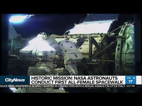 NASA completes all-female spacewalk