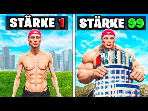 Ich bekomme 999.999 STÄRKE in GTA 5!