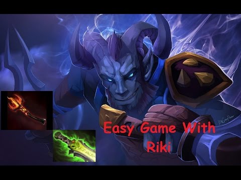 Dota 2 Riki With Dagon and Etheral Blade