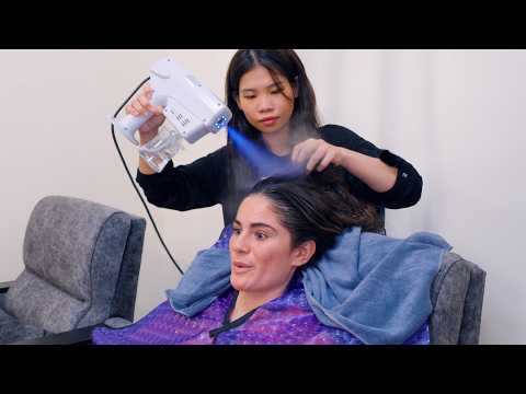 ASMR: INSANE Vietnamese Full Service Barbershop Massage!