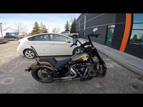 [4K]"Cruising on My 2016 Harley-Davidson Softail Slim S | POV Ride" fist ride of season