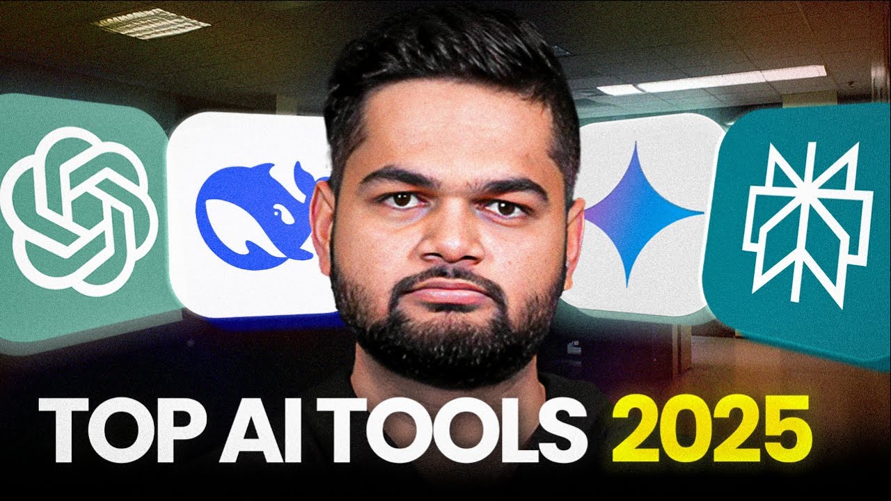 Top 10 FREE AI Tools Better Than ChatGPT |  By - Aditya Kachave | Be10x