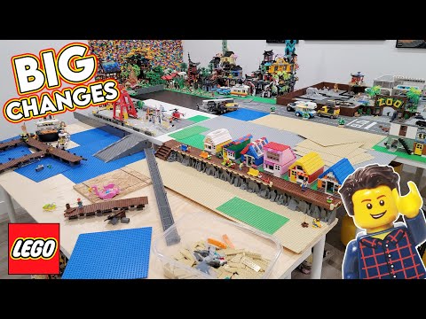 LEGO City Expansion Update! BIG CHANGES for More Buildings!