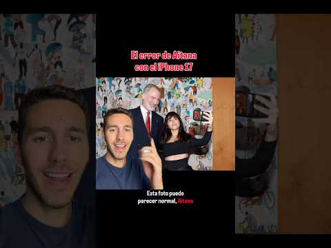 El «error» más común al hacer fotos con el iPhone 17. Hasta Aitana lo ha cometido en su selfie con el Rey