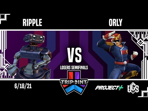 Tripoint Smash 101 - Losers Semifinals - Ripple(ROB) Vs. ORLY(Captain Falcon)