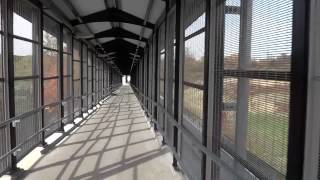 preview picture of video 'Littleton, MA: New ThyssenKrupp Man-Powered Elevators @ Littleton MBTA Station'
