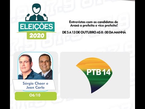 Entrevista Candidato  Sergio Chaer e Vice-prefeito Jean Carlo