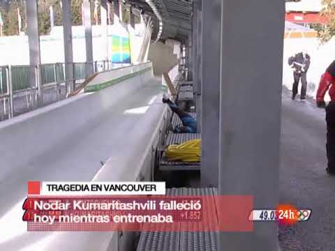 Accidente mortal en los Juegos Olímpicos de Vancouver