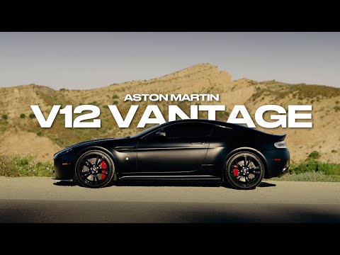 Aston Martin V12 Vantage | Pure ASMR Canyon Drive