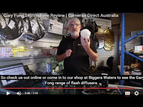 Gary Fong Lightsphere Review | Cameras Direct Australia