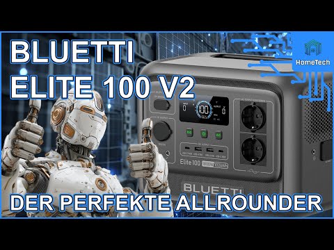 BLUETTI ELITE 100 V2 - Die perfekte Allrounder Powerstation ! Test / Review