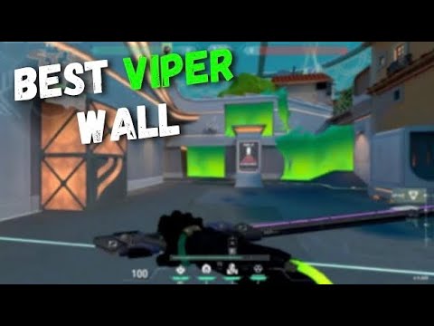Must know god-tier viper wall for new map PEARL