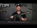 Product video forLCT Airsoft AK104 Steel AEG Airsoft Rifle w/ ASTER V2 SE Expert & Picatinny Stock Adapter - (Black)