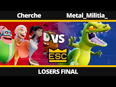 NASB at ESC 30 - Losers Final - Cherche (El Tigre, Aang, Patrick, Korra) Vs. Metal_Militia_ (Reptar)