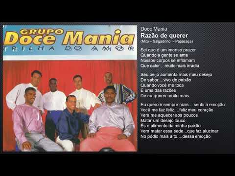 Razão de querer - Doce Mania